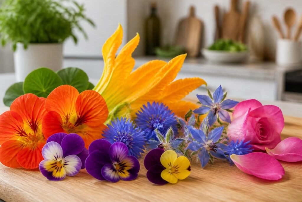 Découvrez les fleurs comestibles incontournables pour sublimer vos plats et apporter une touche naturelle et élégante à votre cuisine.